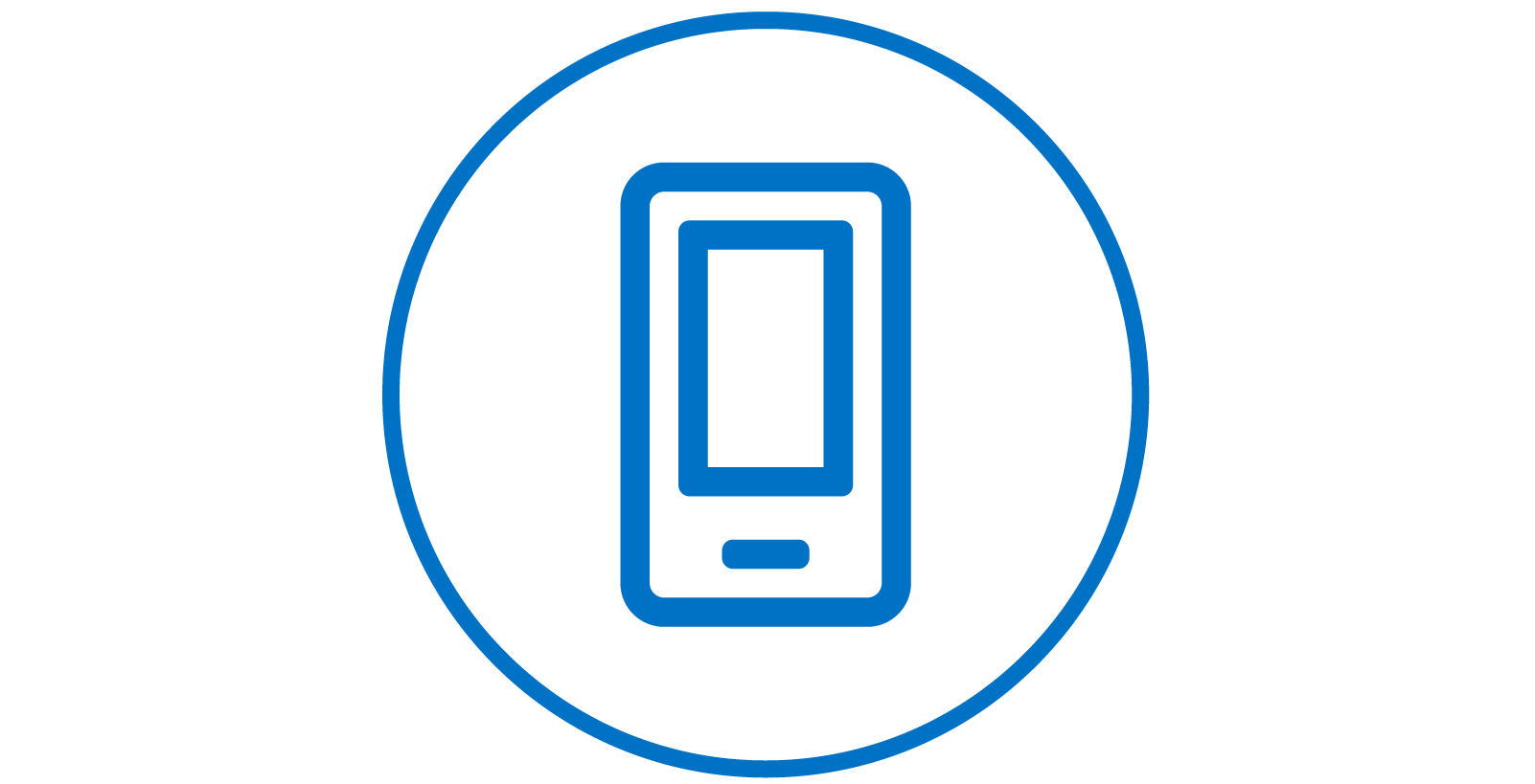 Mobile Phone Icon.
