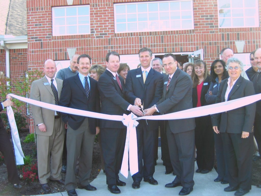The Waterford Bank Ribbon Cutting. 